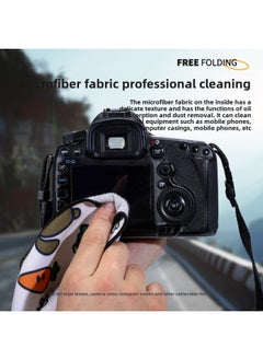 Generic Hundred Patch Cloth Camera Liner Bag Magic Folding Cloth Micro Single SLR Lens Wrapping Cloth Bag Storage Protection Cosmetic Bag-Colour:Color Goku-Size:35cm*35cm  - Image 5