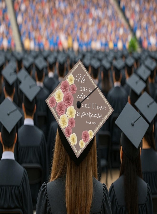 ADVANSYNC He Has a Plan Graduation Cap Topper - Image 5
