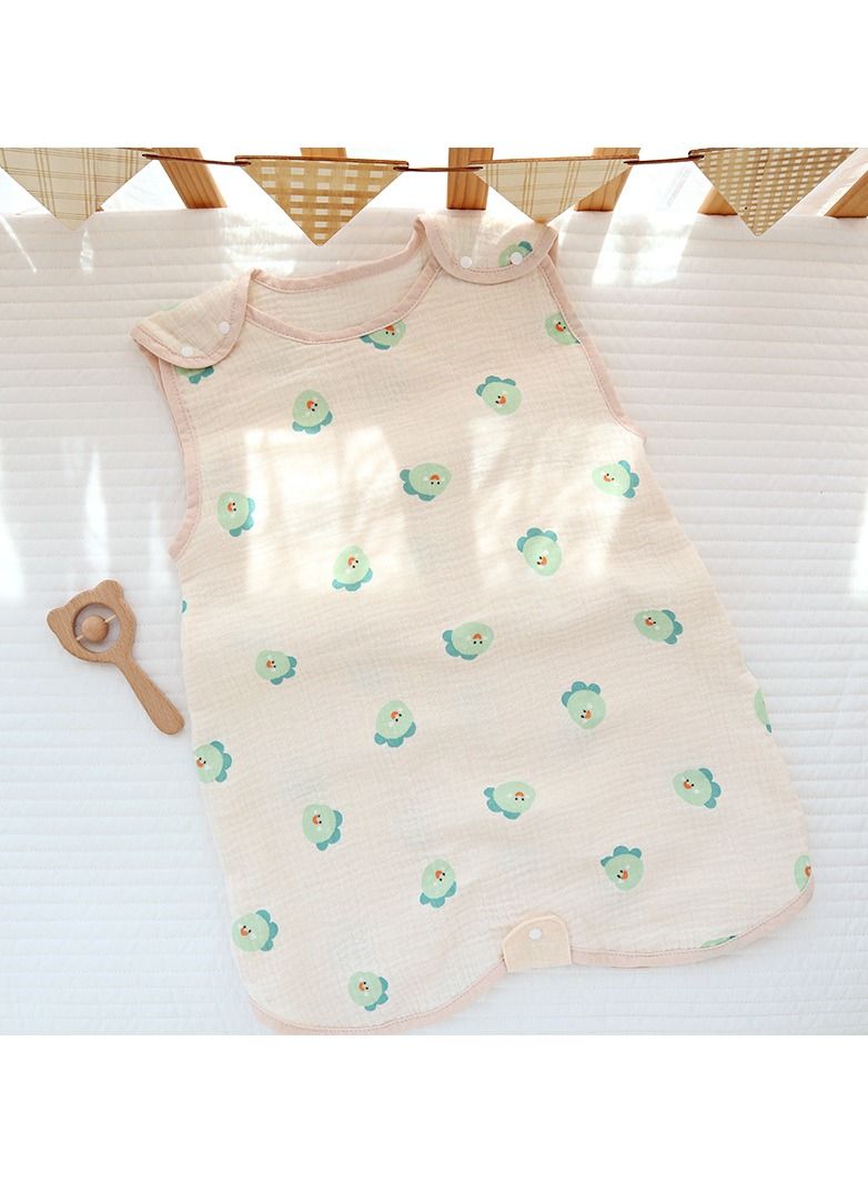 Loquat Summer Suitable For Baby Anti Startle Cotton Wrap Sleeping Vest Bag