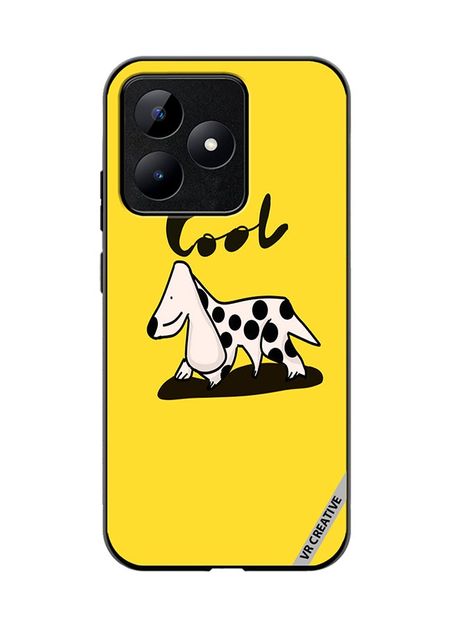 VR CREATIVE Protective Case Cover For Realme C53 Cool Dog Design Multicolour - Image 1