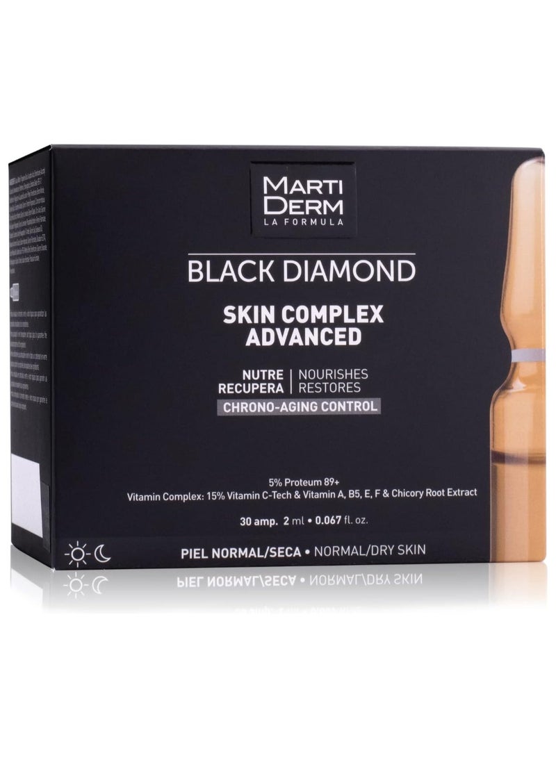 Martiderm Black Diamond Skin Complex Advanced Ampoules 30 x 2 ml - Image 1