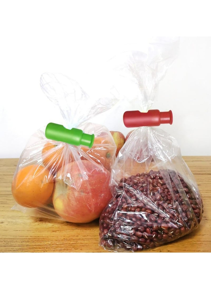 Oasisgalore - 12PCS Colorful Bag Clips - Plastic Sealing Clips for Chips, Bread & Food Bags - Image 1