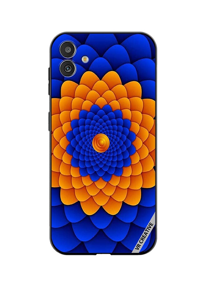 VR CREATIVE Protective Case Cover For Samsung Galaxy F14 Flower Design Multicolour - Image 1
