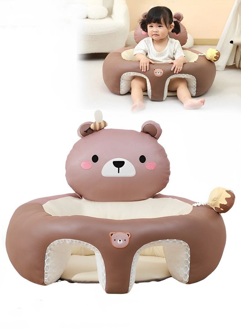 Baby Sitting Support Seat Sofa, Baby Sofa Learn Sitting Chair, Baby Sitting Chair, Infant Sit-up Sofa, Infant Floor Seat With Back Support, Toddler Activity and Feeding Seat, Gift for Kids Boy Girl - Image 1