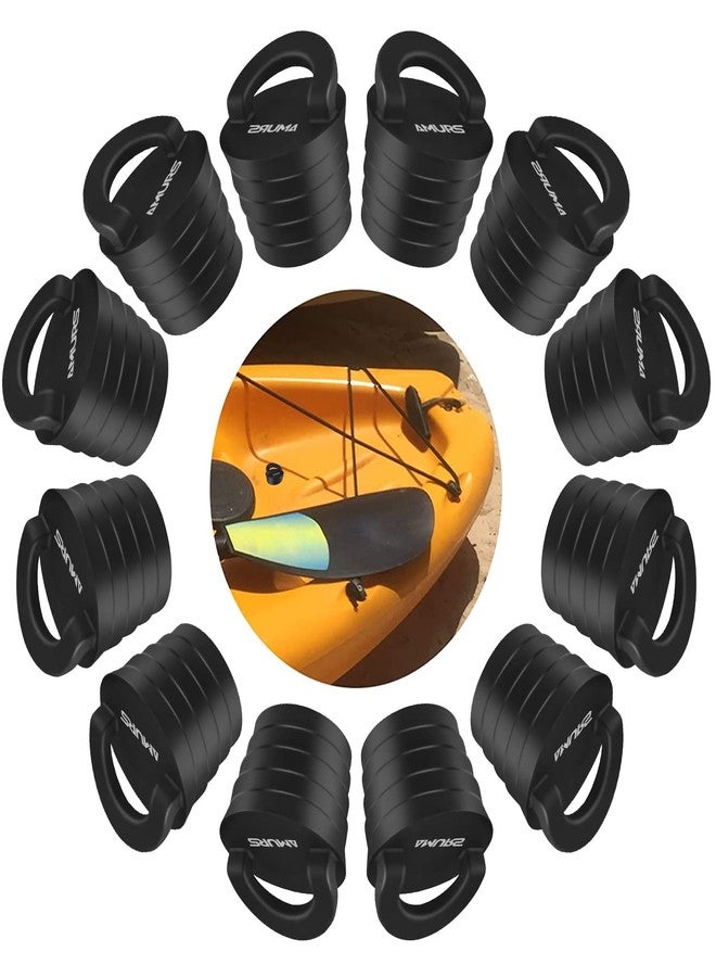 AMURS 12 Pieces Kayak Scupper Plug Kit Scupper Plugs Drain Holes Stopper with Silicone Handle Universal Kayak Plugs for sit on top of Kayak Canoe Boat - Image 1