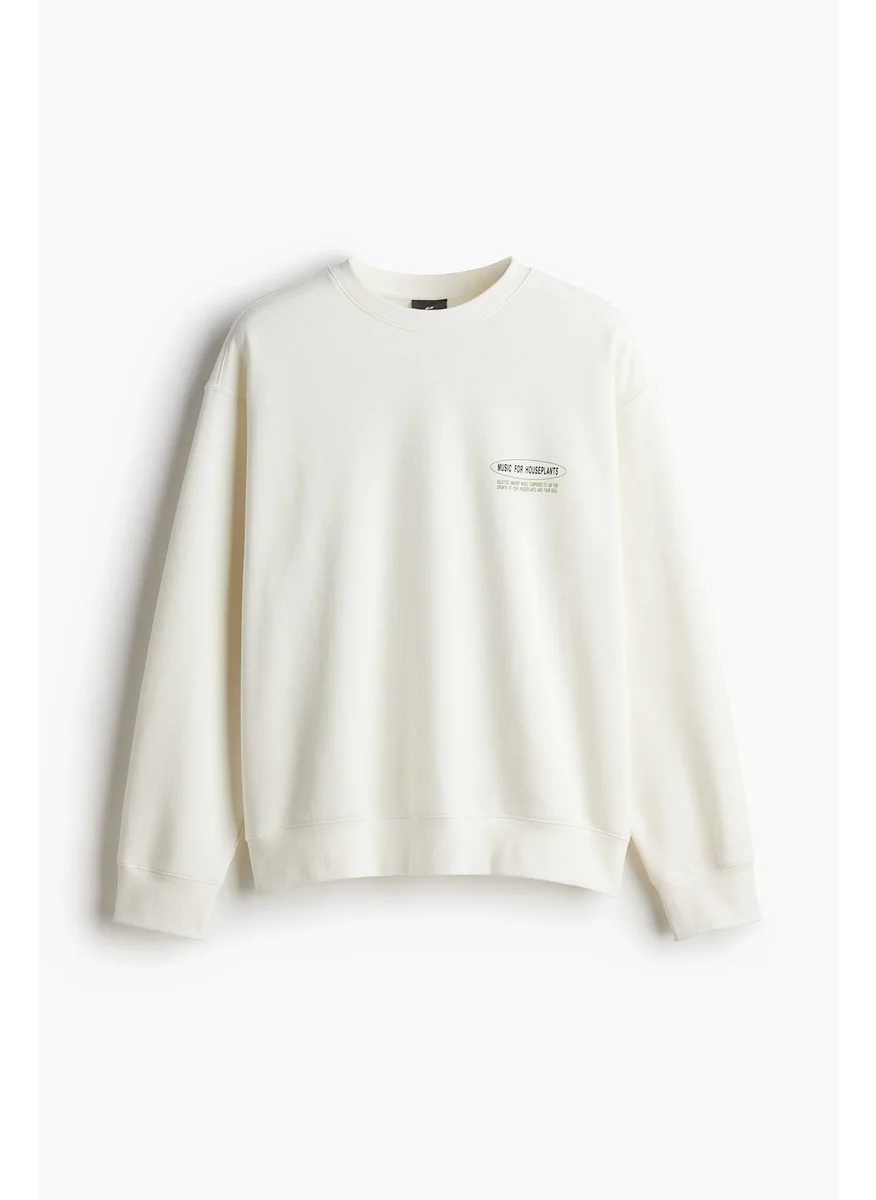 H&M Relaxed Fit Sweatshirt