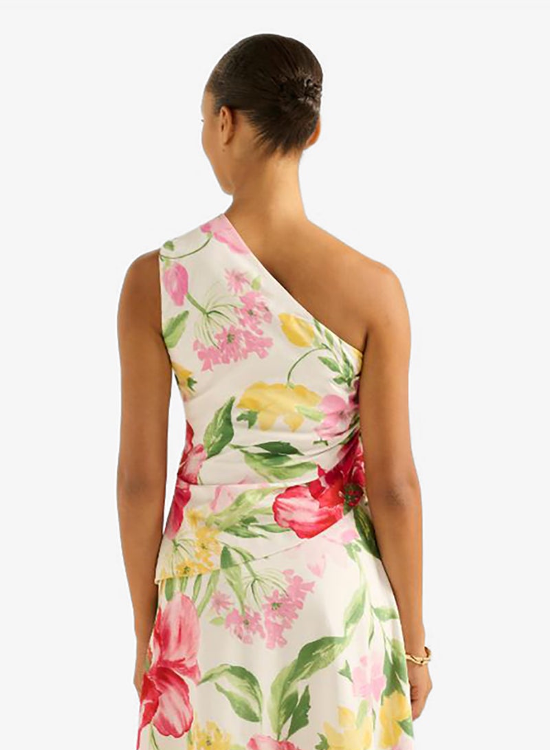 forever new Noah Printed One Shoulder Top - Image 2