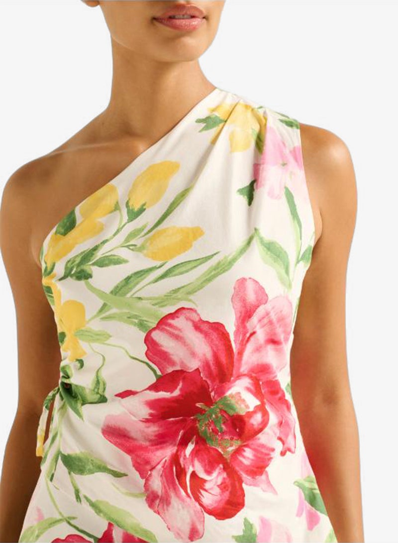 forever new Noah Printed One Shoulder Top - Image 4