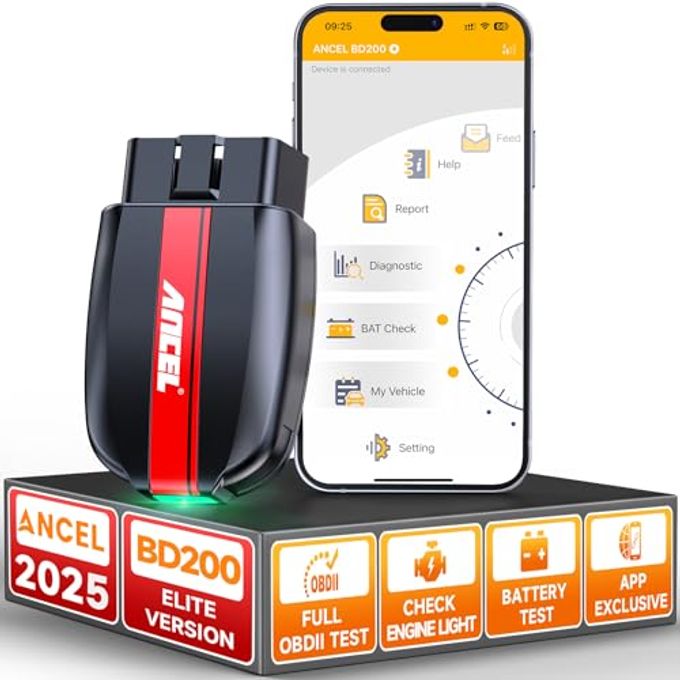 Ancel BD200 OBD2 Scanner Bluetooth Code Reader & Check Engine Diagnostic Scan Tools with Car Battery Test, Exclusive App On iOS & Android, Wireless OBDII Adapter Works for 1996 & Newer Vehicles - Image 4