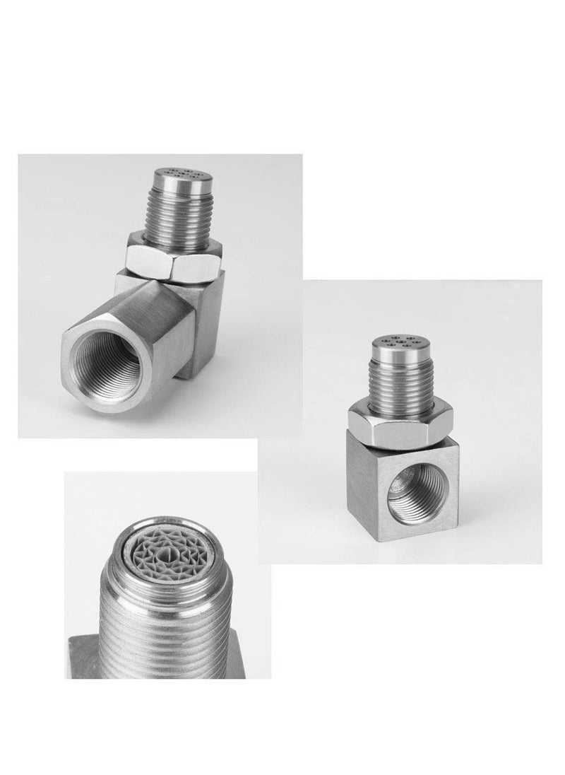XSEVEN 90 Degree O2 Oxygen Sensor Extender Spacer Engine Light Adapter