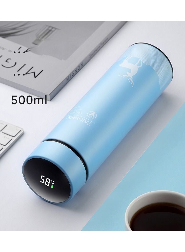 NIBEMINENT Smart thermos flask,LCD display temperature, coffee thermos flask, portable hot or cold water bottle - Image 2