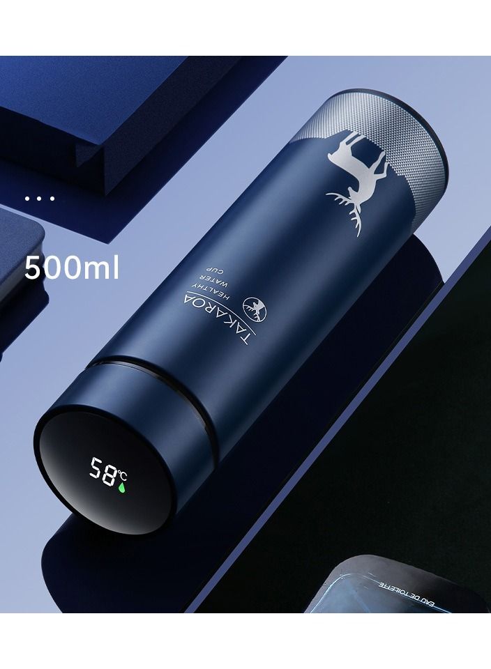 NIBEMINENT Smart thermos flask,LCD display temperature, coffee thermos flask, portable hot or cold water bottle - Image 4