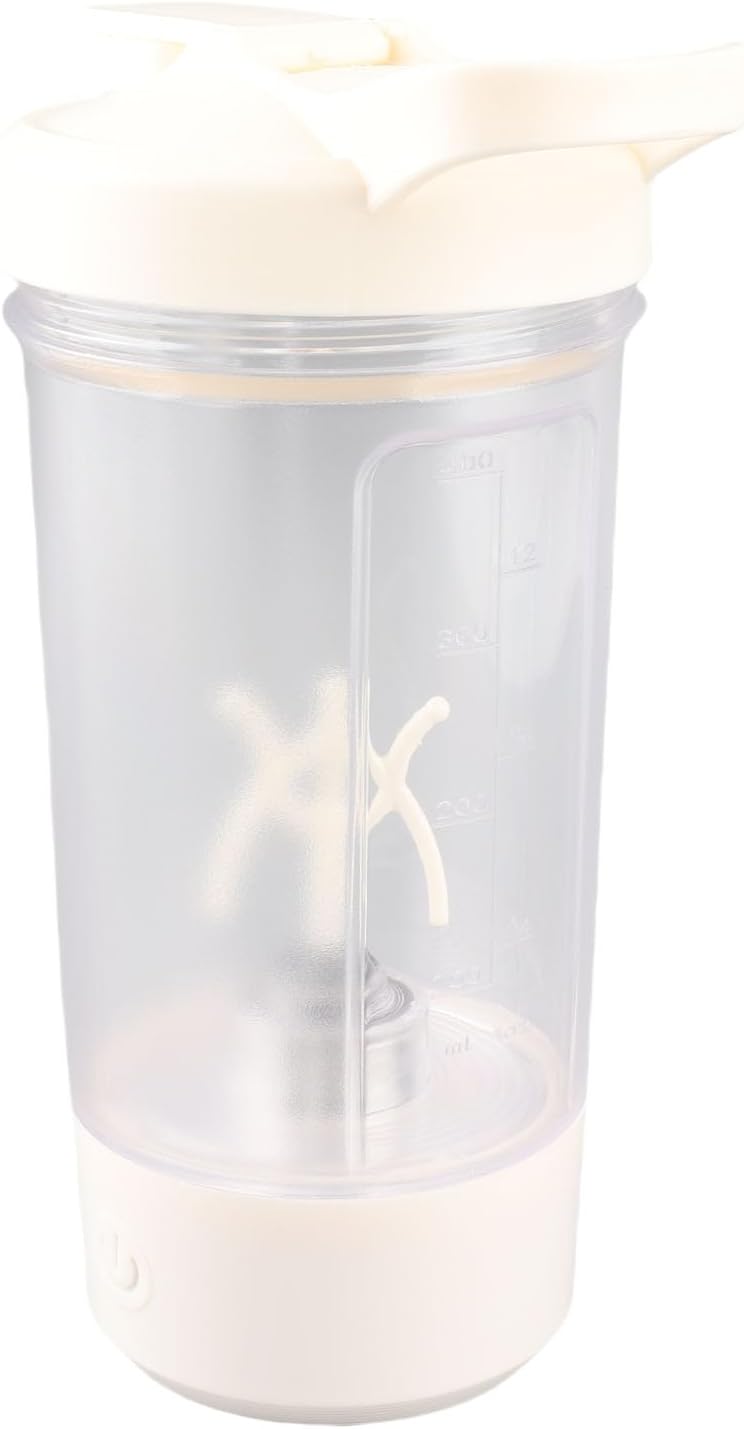 Tbest Electric Mixer Cup Quiet Plastic Proof Portable Fully Automatic 500mah Electric Shaker Bottle for Protein Milk Mixer CupAu Features System a Blending for Allows Press - Image 1
