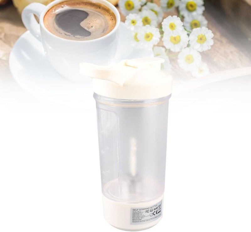 Tbest Electric Mixer Cup Quiet Plastic Proof Portable Fully Automatic 500mah Electric Shaker Bottle for Protein Milk Mixer CupAu Features System a Blending for Allows Press - Image 2
