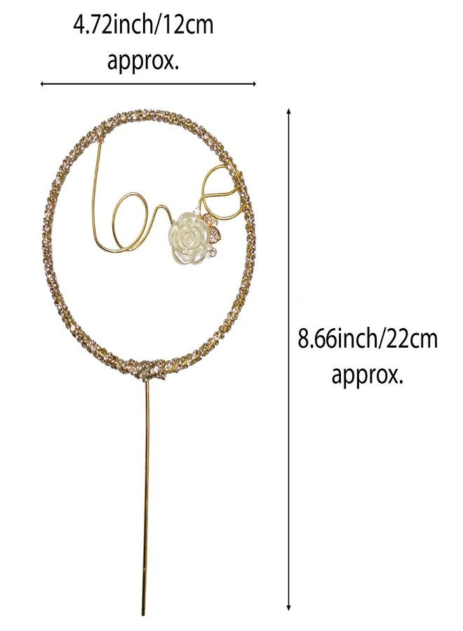 Infispace® Handmade Love Cake Topper (Stones) - Image 2