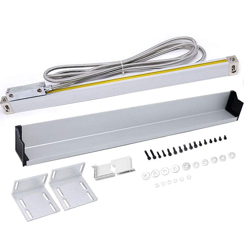 TOAUTO Digital Readout 2 Axis 3 Axis DRO Display Linear Scale 400mm 16" Precision 5um for Bridgeport/Knee Milling Lathe EDM Mill Machine - Image 2