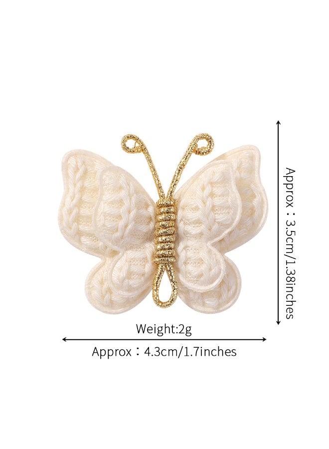 12 قطعة من مشابك شعر الفراشات البوهيمية للفتيات - إكسسوارات أنيقة وبسيطة تناسب جميع المواسم - Image 2