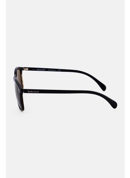 Timberland Men TB9066 Round Sunglasses, Black  - Image 3