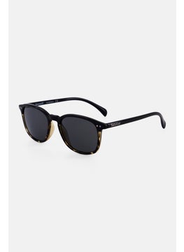 Timberland Men TB9066 Round Sunglasses, Black  - Image 2