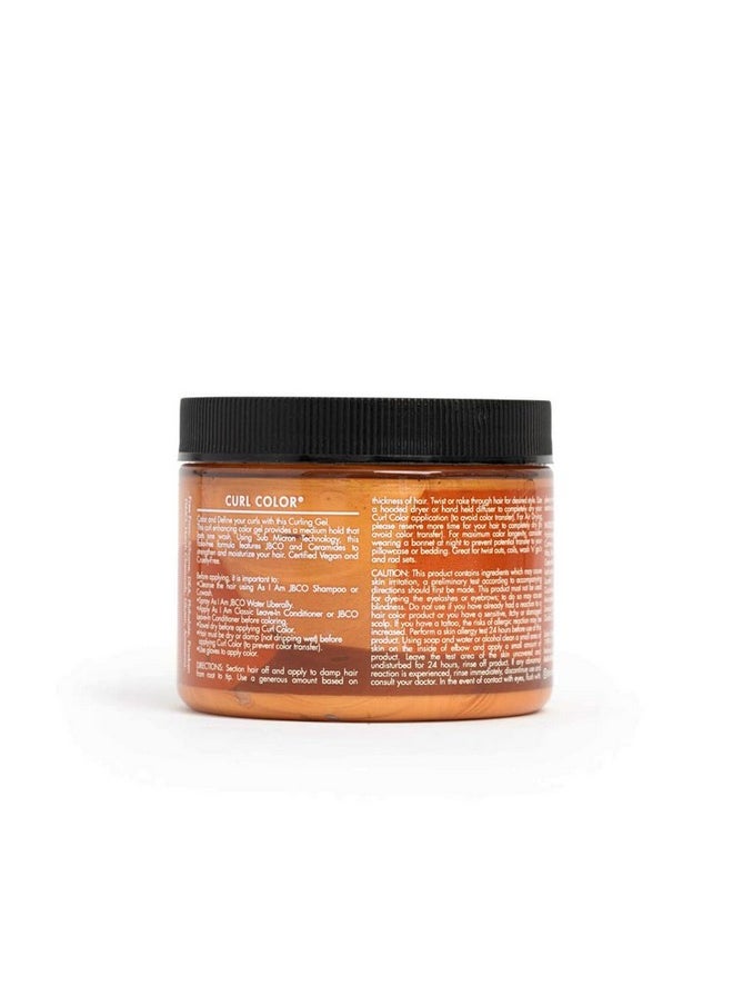 As I Am - Curl Color Bold Gold 6 Ounce Color & Curling Gel Temporary Color Medium Hold Vegan & Cruelty Free - Image 1