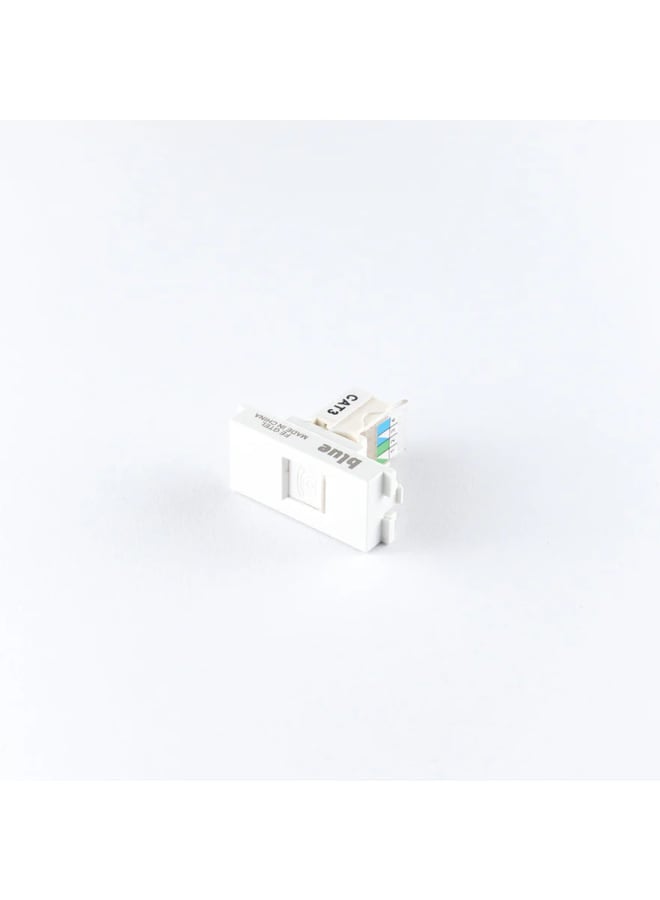 SB-FE GTEL Telephone Socket - White - Image 1