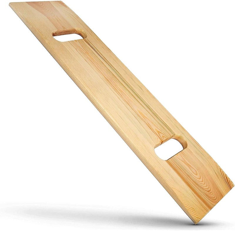 DMI Heavy-Duty Wooden Transfer and Slide Board for Patient Mobility Assistance - Image 4