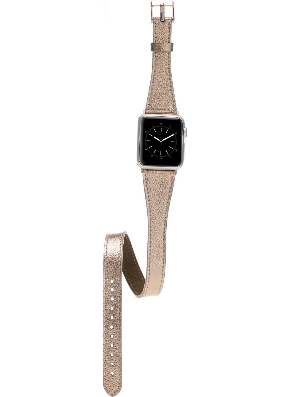Apple Watch Compatible Leather Band 42-44MM Double Tour Rg2