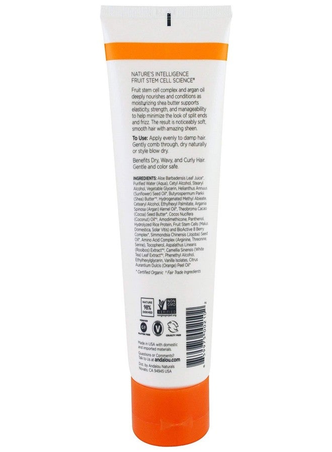 Andalou Naturals كريم تصفيف، زيت الأركان وشيا، غني بالرطوبة، 6.8 أونصة من أندالou ناتشورالز - Image 2