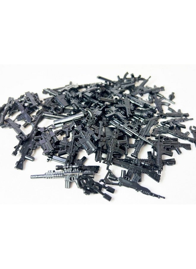 Brick Loot 86 Weapons Mega Pack For Boys - Toy Building Block Lego Minifigures Accessories - 100% Compatible W Major Brands (86 Pcs)  - Image 3