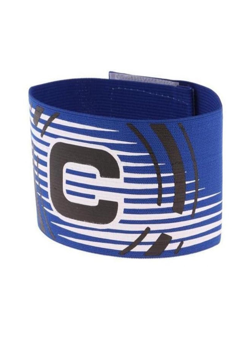 سبال أحزمة ذراع كابتن قابلة للتعديل على شكل C للاعبي كرة القدم وكرة السلة والكرة الطائرة وفريق المدرسة ومدربي اللاعبين وشارات المعصم للبالغين والشباب - Image 1