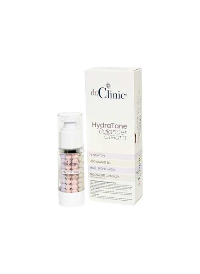 dr.Clinic DR. CLINIC | Hydratone Balancer Cream for All Skin Types | Tone Correcting & Hydrating Makeup Base | Encapsulated Active Complex with Panthenol & Hyaluronic Acid | 30 g - Image 4