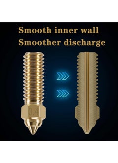 ACMYCH ACMYCH 10PCS K1 Brass Nozzles Kit 3D Printer High Speed 04mm Nozzles Kit for K1 K1 Max 06mm  - Image 4