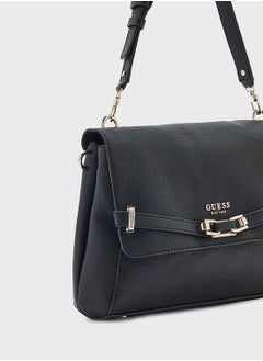 GUESS Silvye Flap Satchelbag  - Image 3