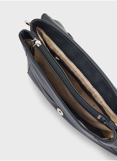 GUESS Silvye Flap Satchelbag  - Image 5