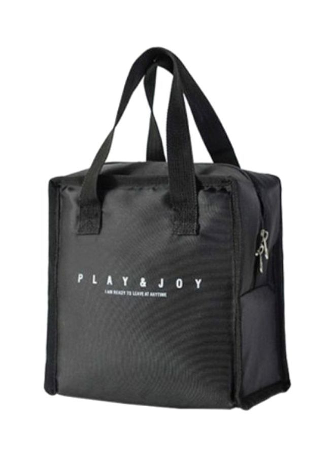 Y&D Thermal Insulated Lunch Bag Black 21x21x12centimeter 