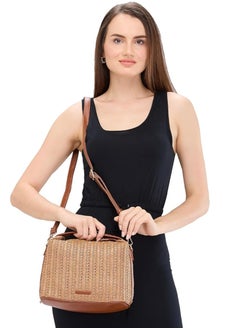 Caprese Neo Sling Bag for Women | Tan, Medium Faux Leather | Stylish Slingbag for Women | Perfect Mobile Sling Bag for Travel & Daily Essentials | Adjustable Strap & Spacious Interiors | Ladies Purse - pzsku/Z5E8330C3C5F705ADD854Z/45/_/1738330468/a7b02454-4264-42d2-930d-d73948bcfd93