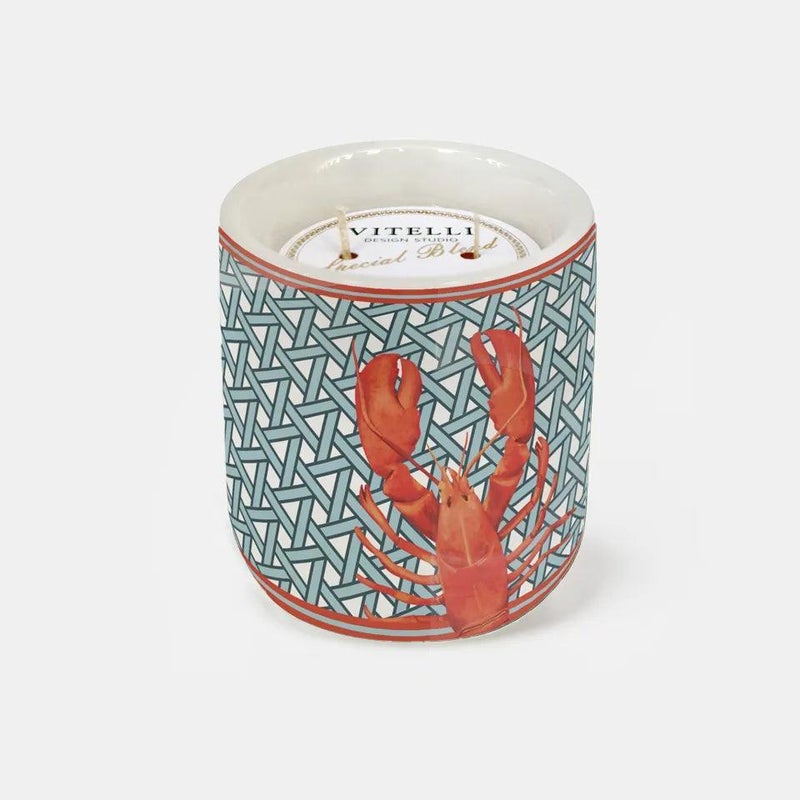 Hazeran Lobster Marble Candle