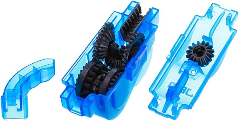 SABLUE Bike Chain Scrubber Brush Gear Cleaner Bicycle Clean Tool Set Bike Maintenance Care Accessories for Road Mountain Cycling MTB Bikes - Image 2