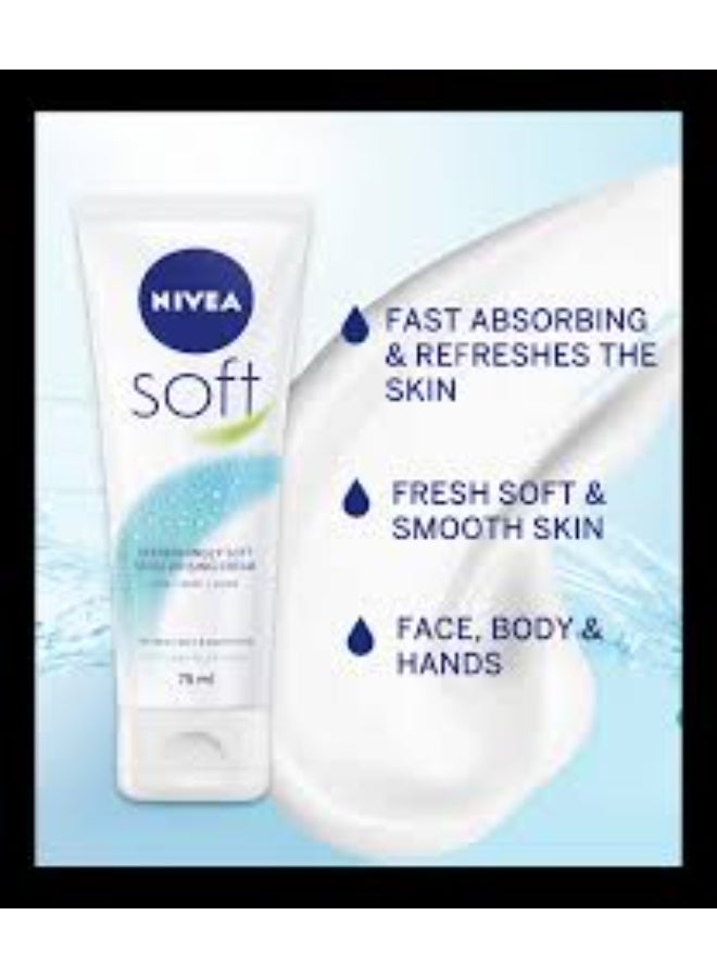 Nivea Soft Moisturizing Cream 75ml - Image 3
