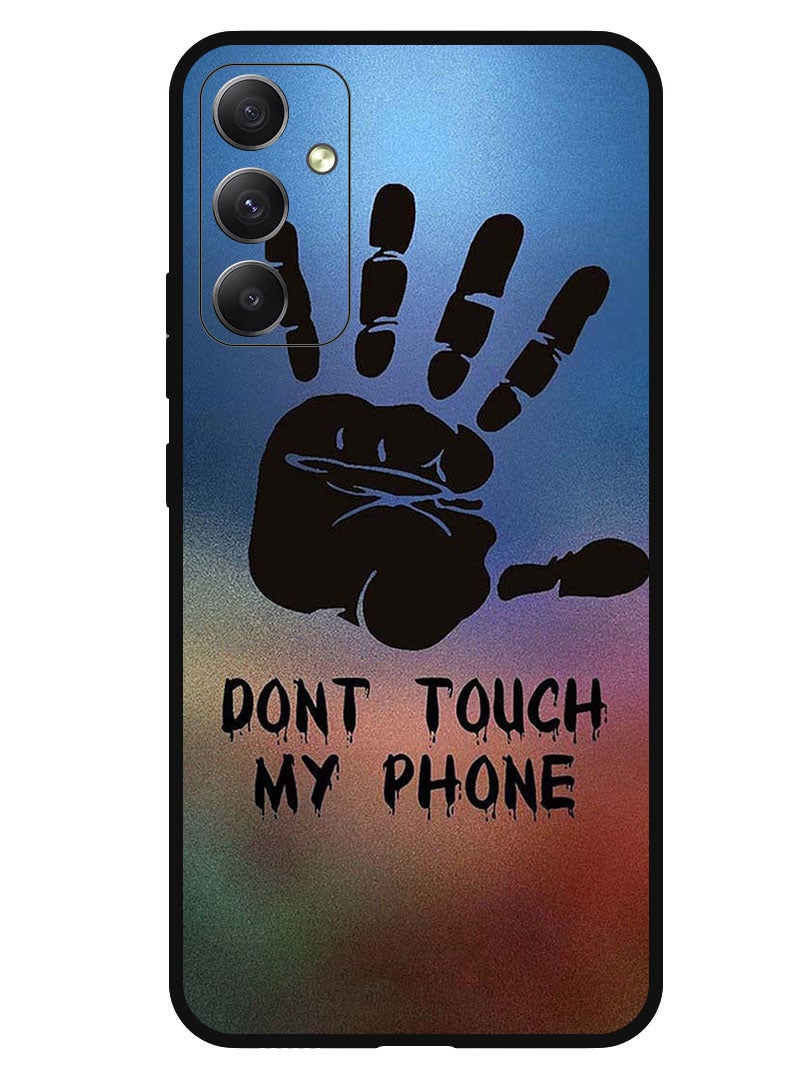 Theodor Protective Case Anti Scratch Shock Proof Bumper Cover For Samsung Galaxy A05s Dont Touch My Phone Hand - Image 1