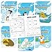 Dvbonike 24Pcs Polar Animals Activity Books for Kids Bulk Winter Mini Fun Games Coloring Book Party Favors Penguin Goodie Bags Stuffers for Christmas Birthday Classroom School Rewards Supplies - Image 2