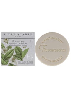 L'Erbolario LErbolario Frescaessenza Perfumed Soap  Soap Bar Provides Gentle Cleansing Action  Perfumed Body Soap  Rich in Lentiscus Safflower and Pistachio Oils  Scented Soap for Moisturised Skin  35 oz 