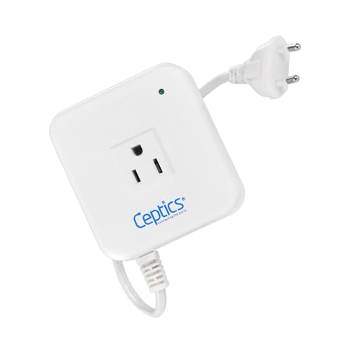 Ceptics 300W Step Down Converter 220 to 110v, Converts Voltage 220V/240V to 110V/120V, Use USA/Canada Appliances in India, Perfect for Hair Straighteners, Laptops, and Chargers, CE Certified - Image 1