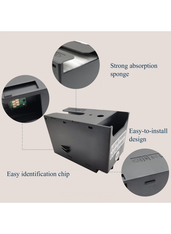 HLPRINT T6715 T6716 Ink Maintenance Box Remanufactured for Workforce Pro ET-8700 WF-C5790 WF-C529R WF-C579R WF-M5299 WF-M5799 WF-C5710 WF-C5290 C5210 WF4720 WF4730 WF4740 WF4734 EC4020 EC4030 EC4040 Printer  - Image 3