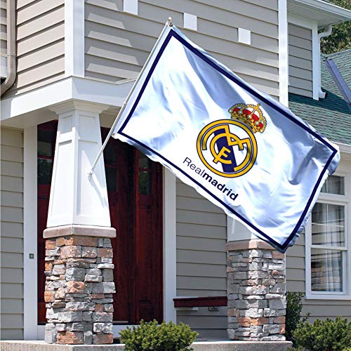 Naitmsad omlopp Real Madrid Flag Banner 3x5 feet Soccer Durable Indoor or Outdoor - Image 2