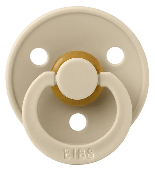 BIBS Pacifier Colour Latex Size 1 Anatomical Vanilla-Flow Pack - Image 1