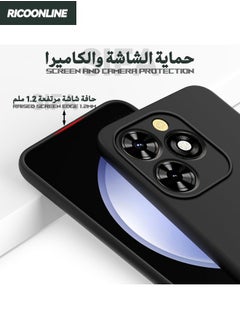 RICOONLINE ITEL A70 Cover, Silicone Protective Phone Case for ITEL A70 4G, Slim Thin Full Body Protect Soft Shockproof Cover for ITEL A70 4G, Black  - Image 4