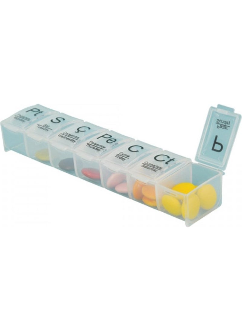 Angel Of Life Weekly Daily Medicine Storage Box 7 Day Medicine Storage Container  - Image 3