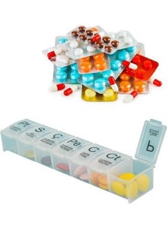 Angel Of Life Weekly Daily Medicine Storage Box 7 Day Medicine Storage Container  - Image 4