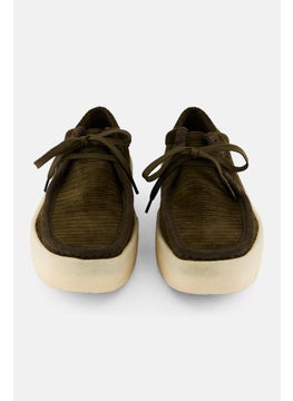 clarks Men Standard Wallabee Cup Lace Up Casual Shoes, Dark Olive  - Image 4
